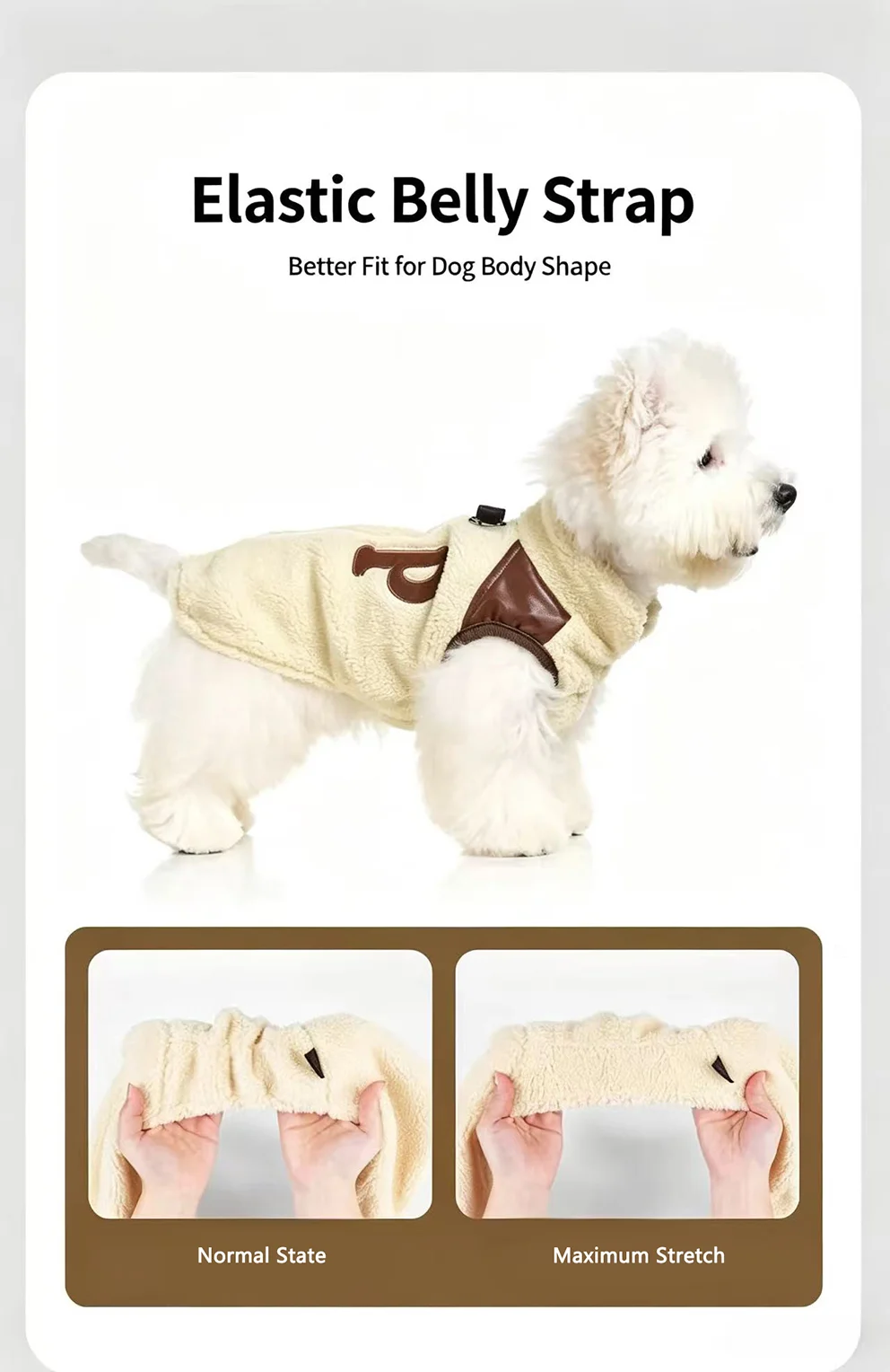 Dog Winter Fleece Vest