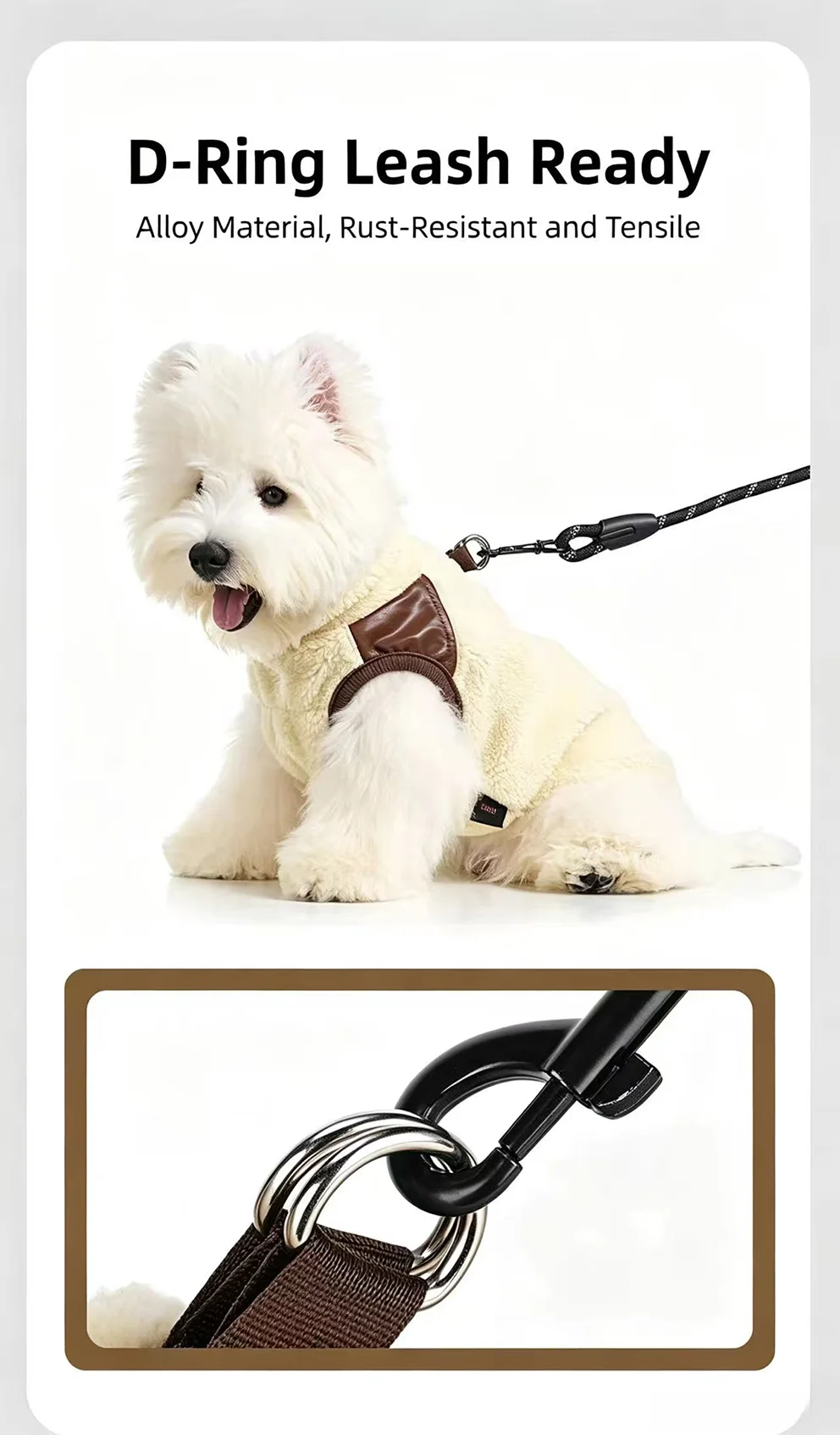 Dog Winter Fleece Vest