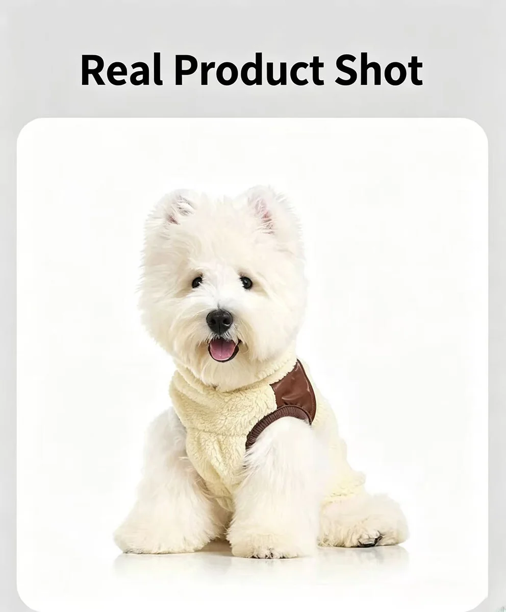 Dog Winter Fleece Vest