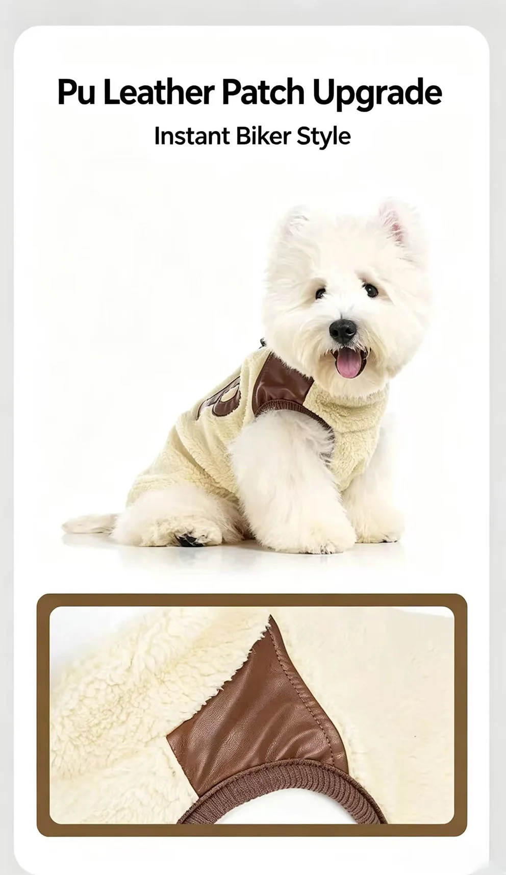 Dog Winter Fleece Vest