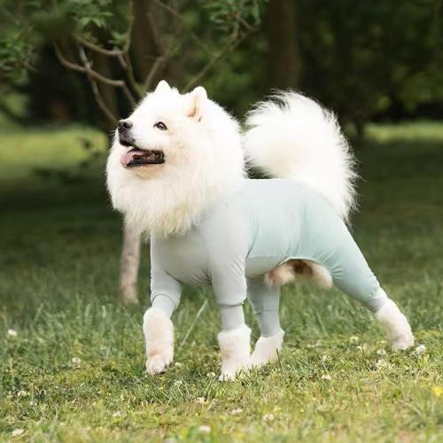 Adjustable Eco-Friendly Fiber Dog Coat for Medium/Large Dogs-High-Necked Winter Warm Anti-Freezing All-Season Cooling