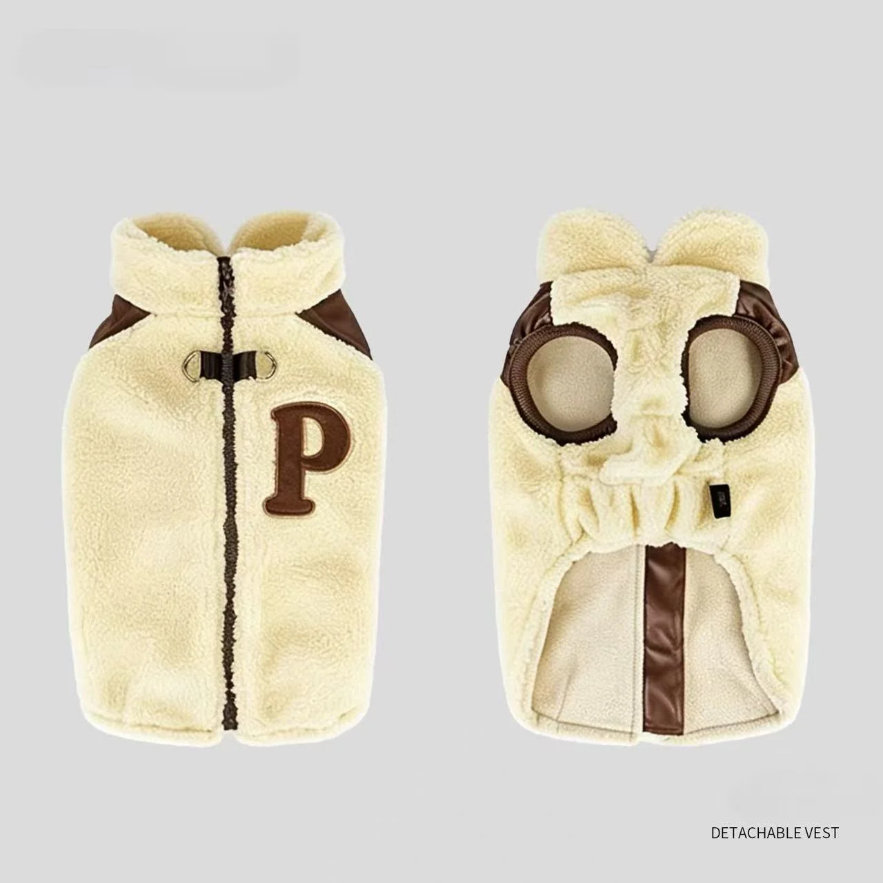 Dog Winter Fleece Vest - Image 3