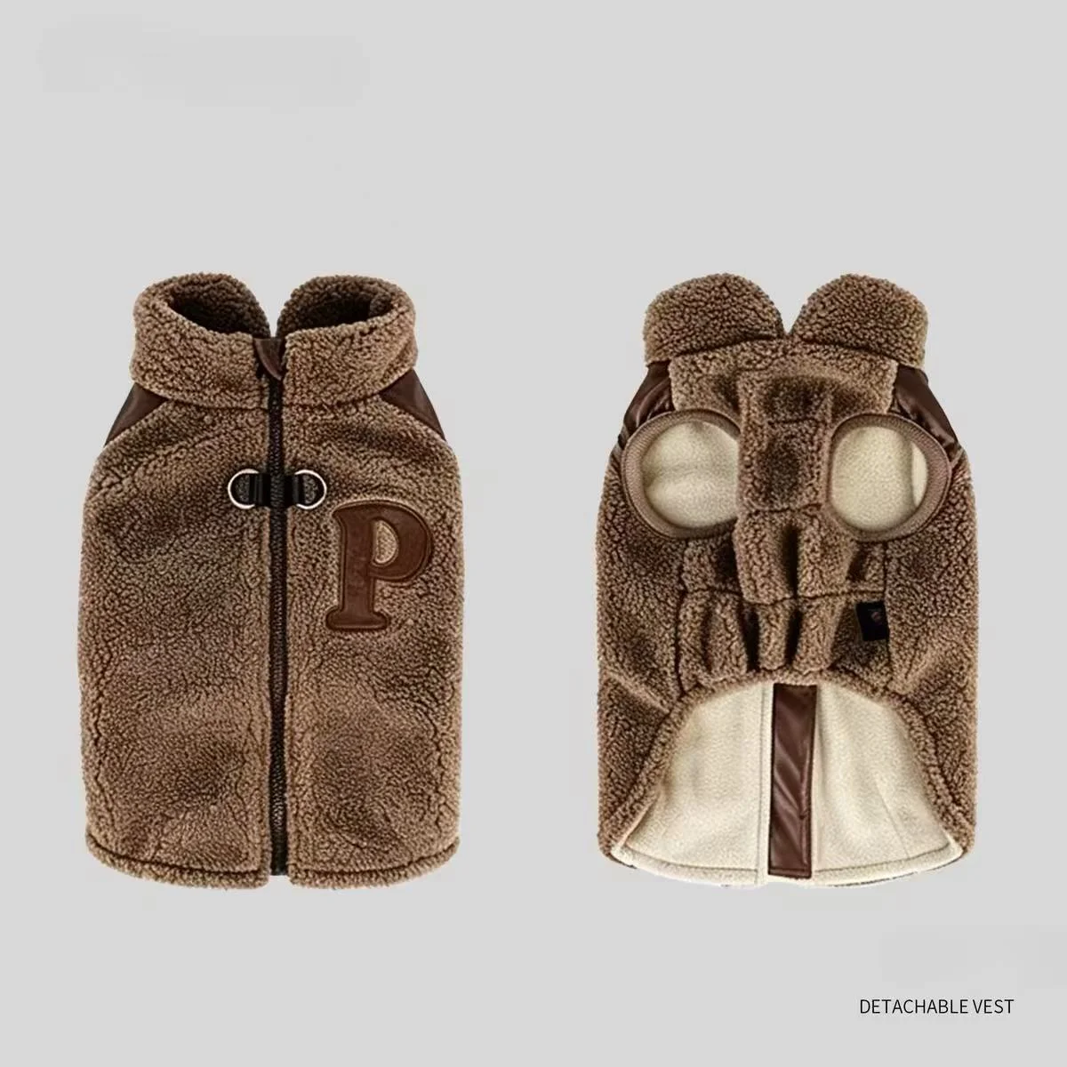 Dog Winter Fleece Vest - Image 4