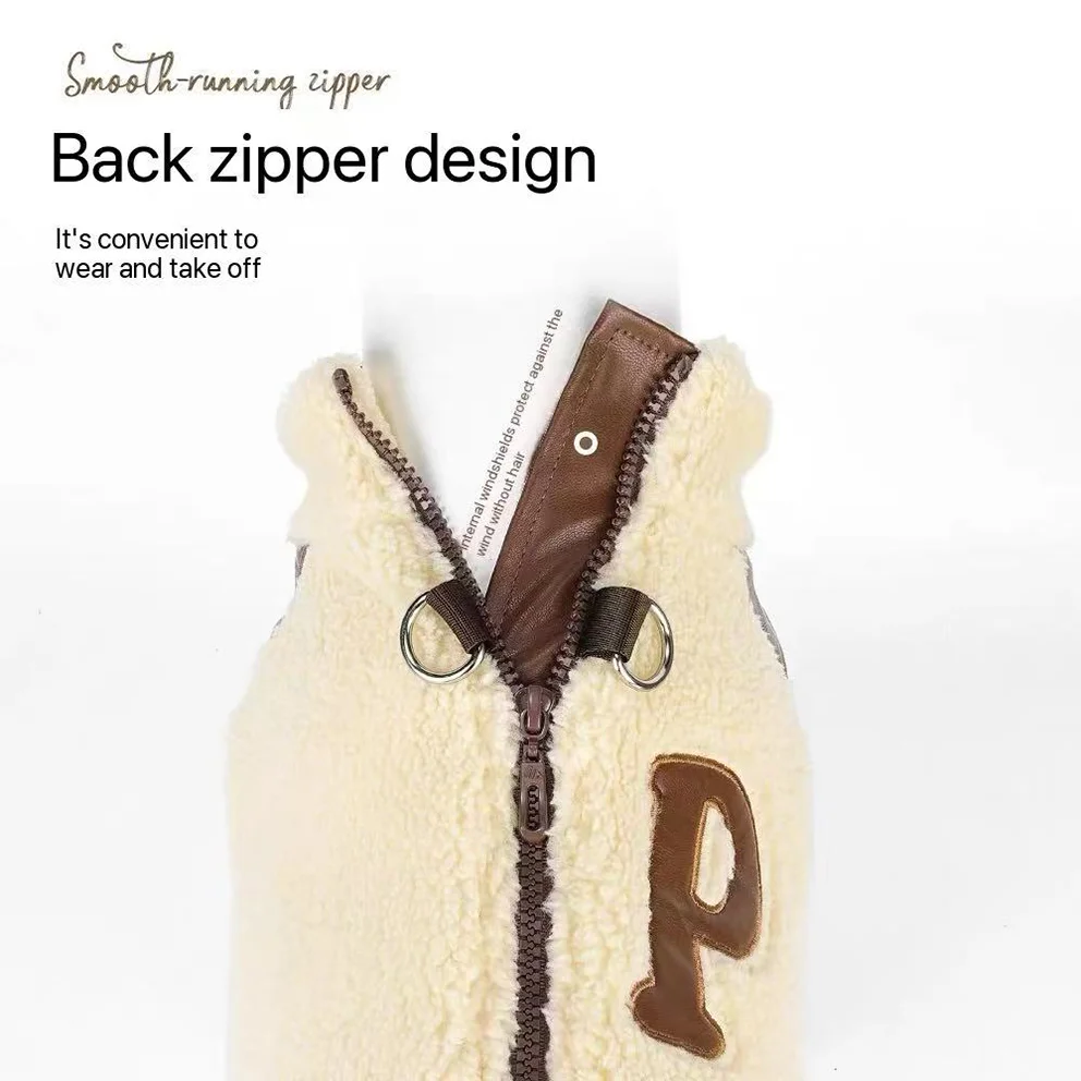 Dog Winter Fleece Vest - Image 5