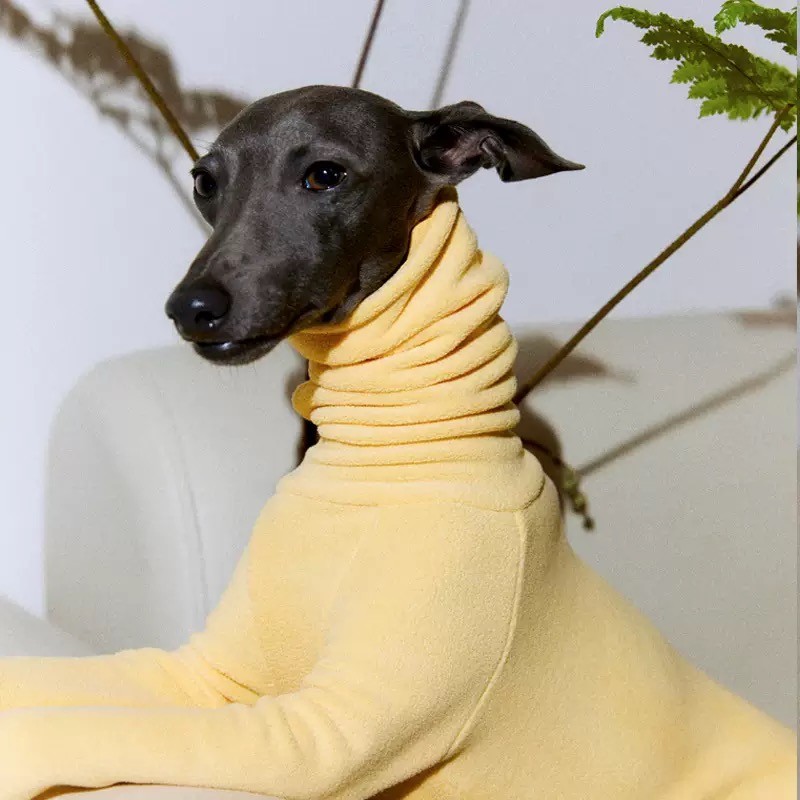 Dog turtleneck jumpsuit,warm cotton pet onesie,four-legged dog base layer,skin-friendly dog winter clothes