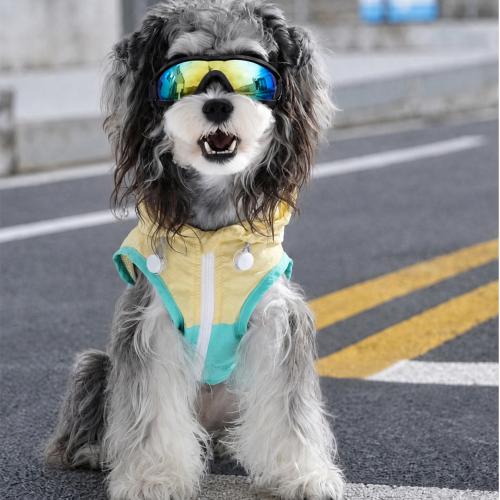 UPF50+ Lightweight Outdoor Dog Sun Protection Vest With D-ring Leash Hook